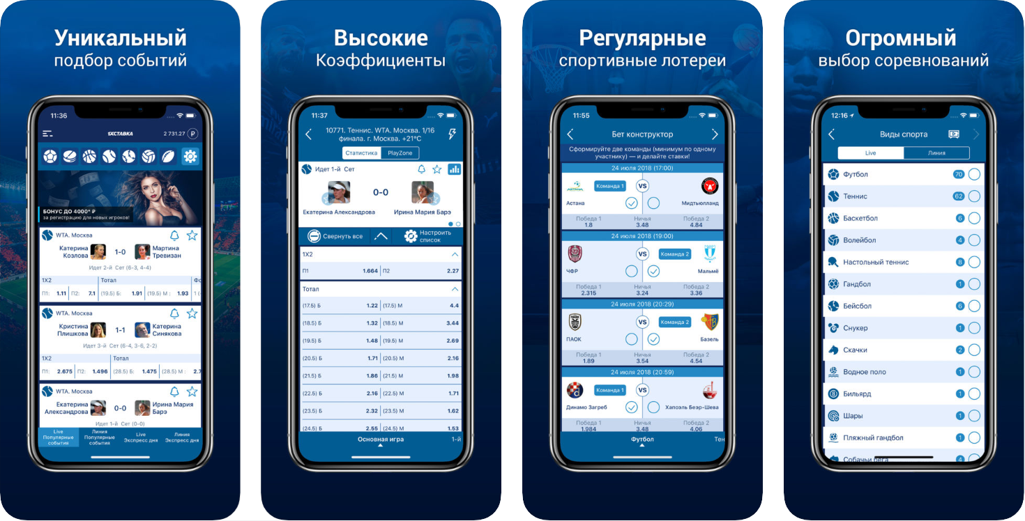 Мобильное приложения для ставок на спорт где можно сделать ставки на футбол в москве